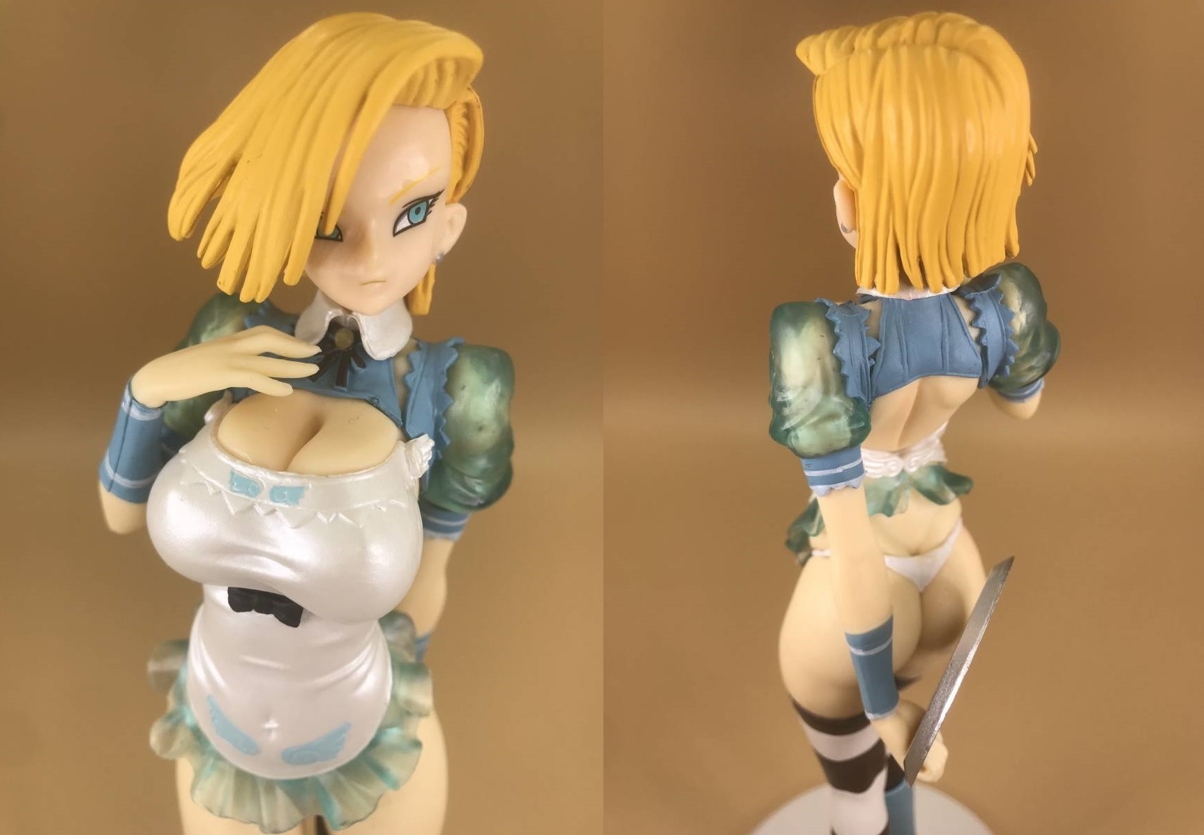 android 18 waitress outfit
