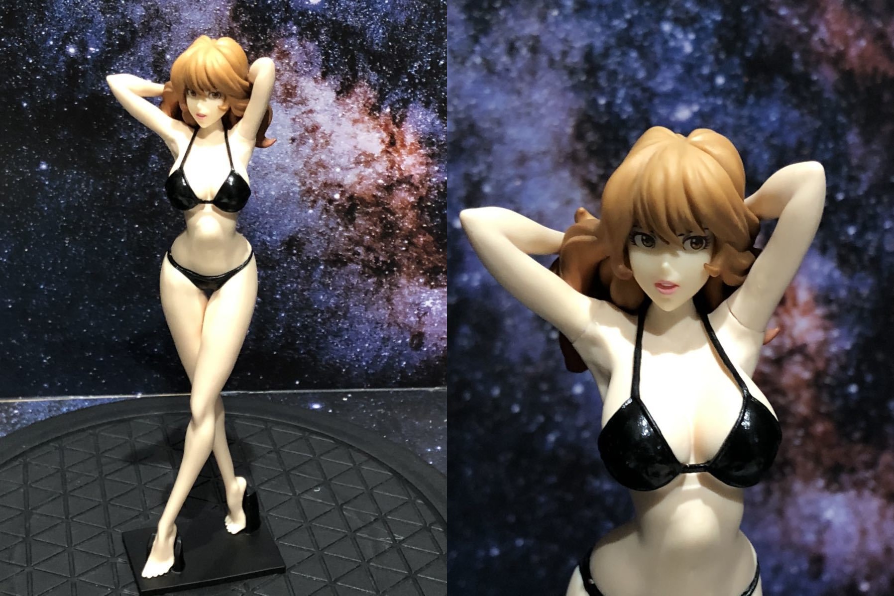 Lupin Iii Mine Fujiko Hot Black Bikini Super Sexy Mega Rare Pvc Figure Lqqk Ebay