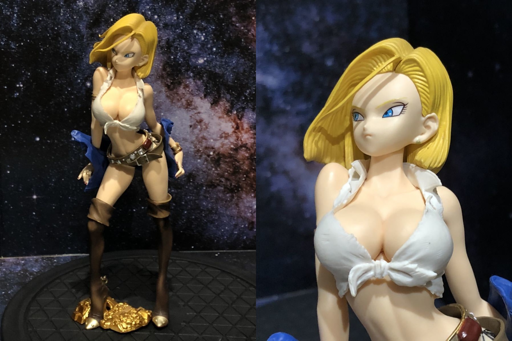 android 18 sexy pose