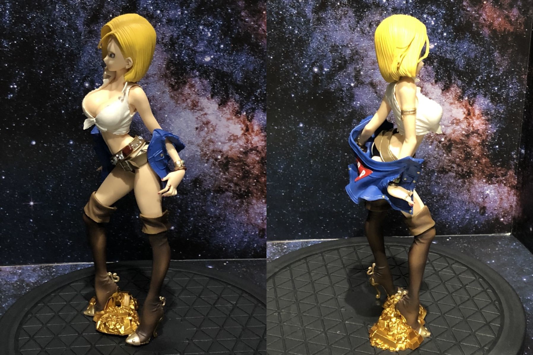 android 18 hot blonde