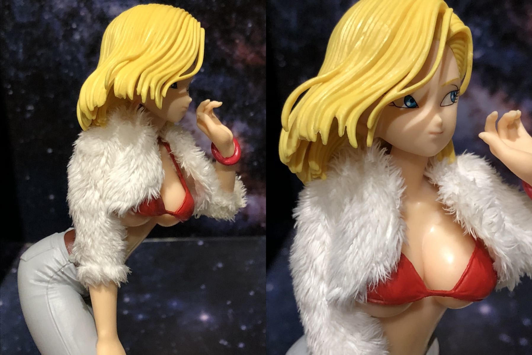 android 18 sexy bra
