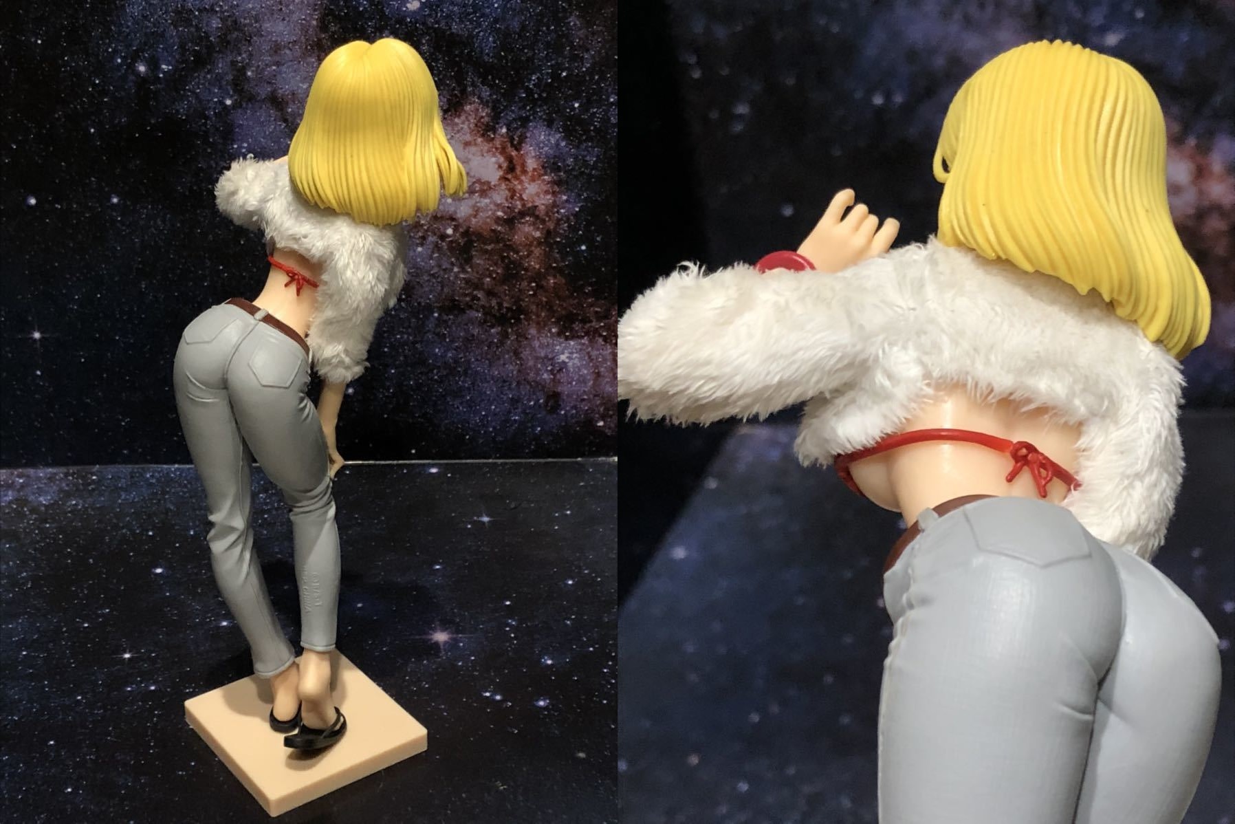 android 18 tight jeans