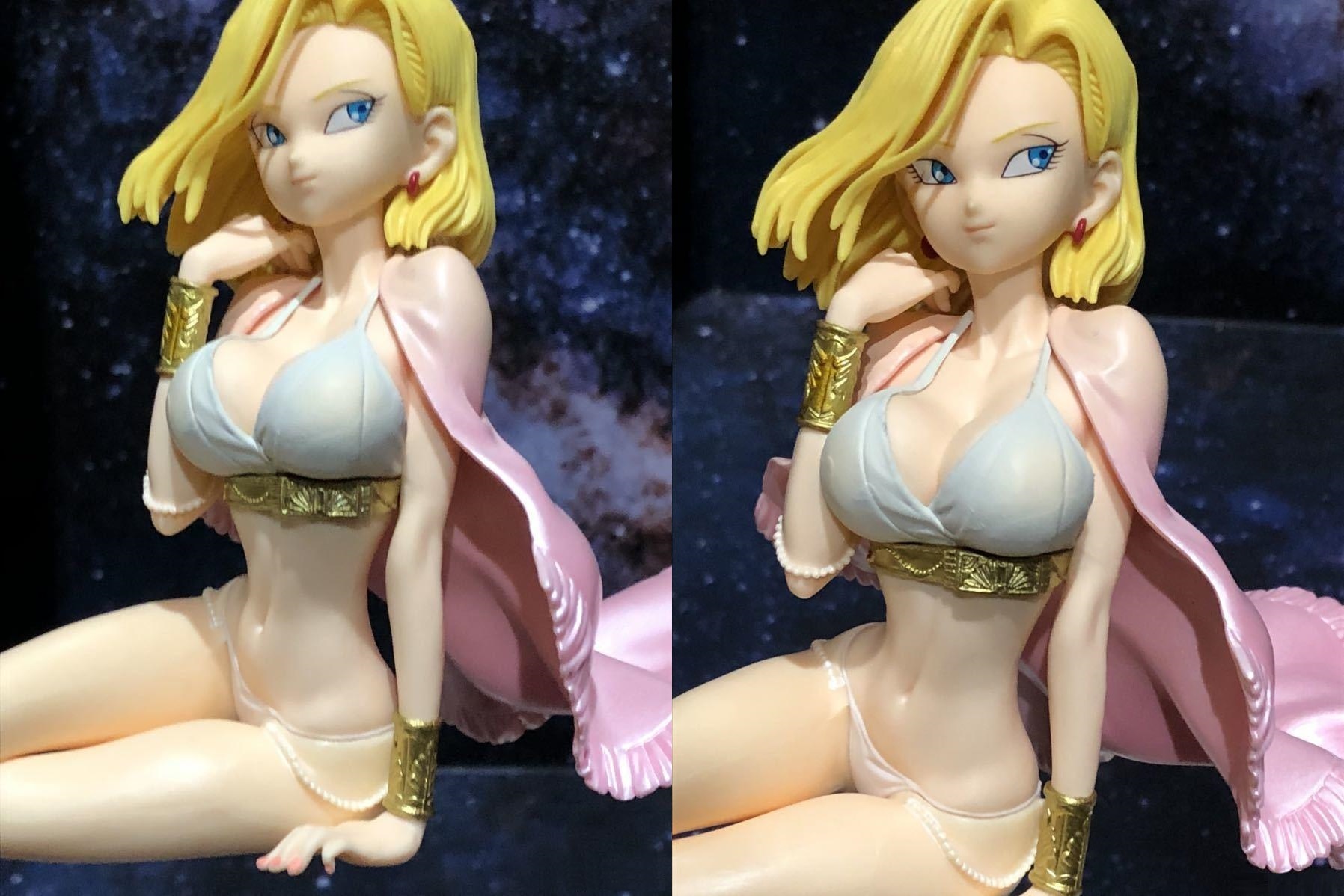 android 18 pink cape