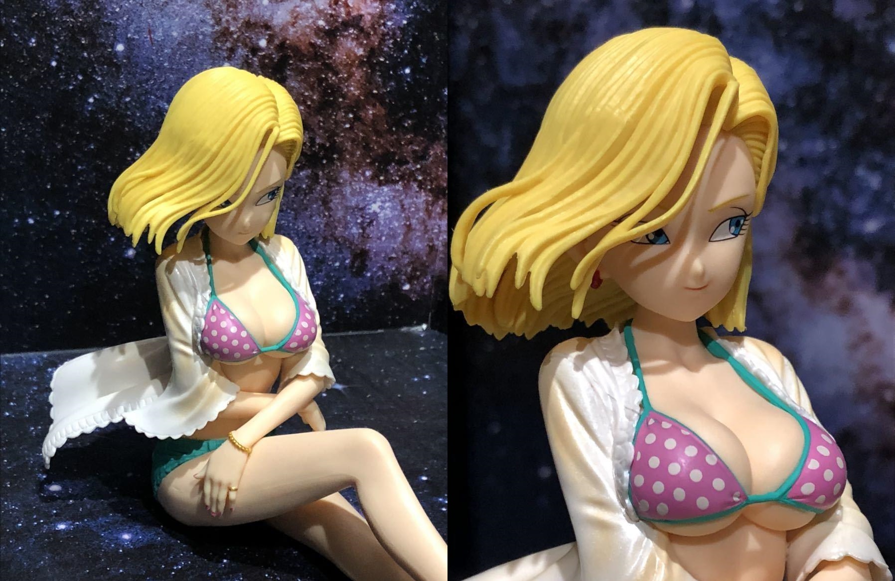 android 18 hot blonde