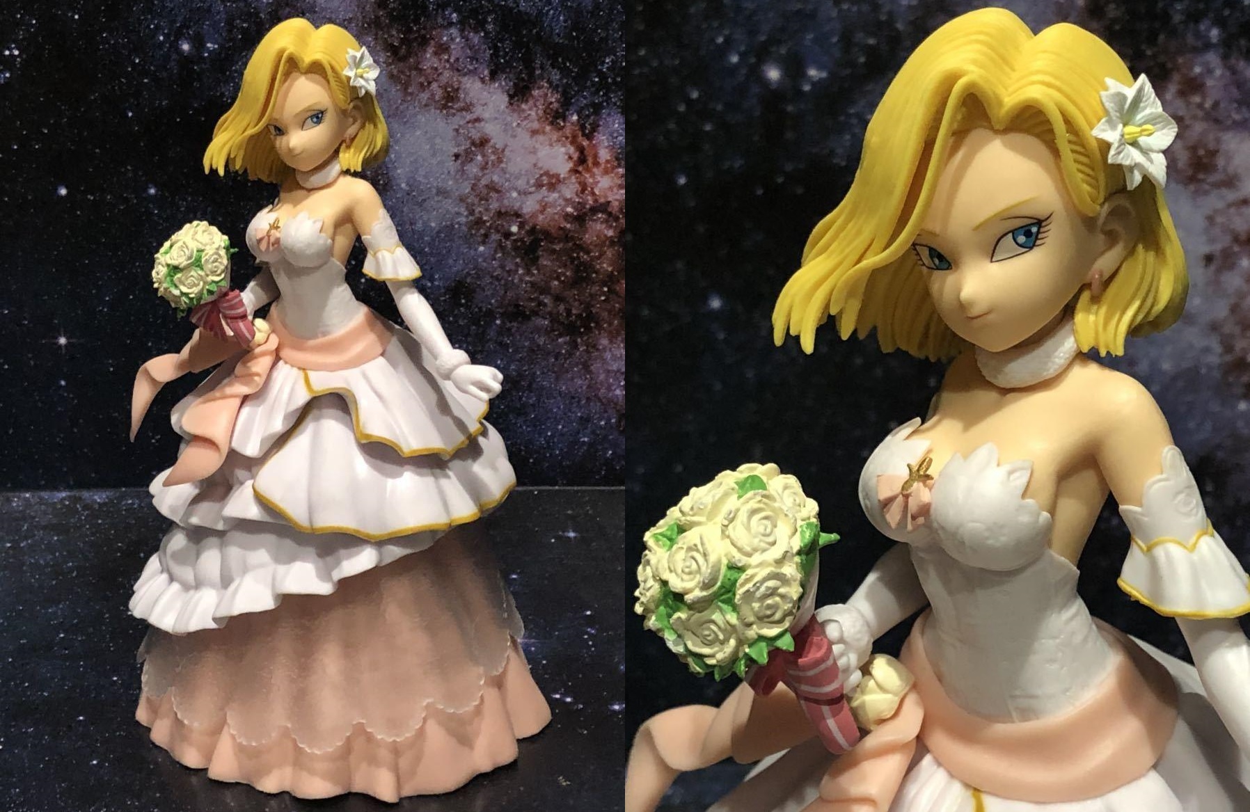 android 18 beautiful bride