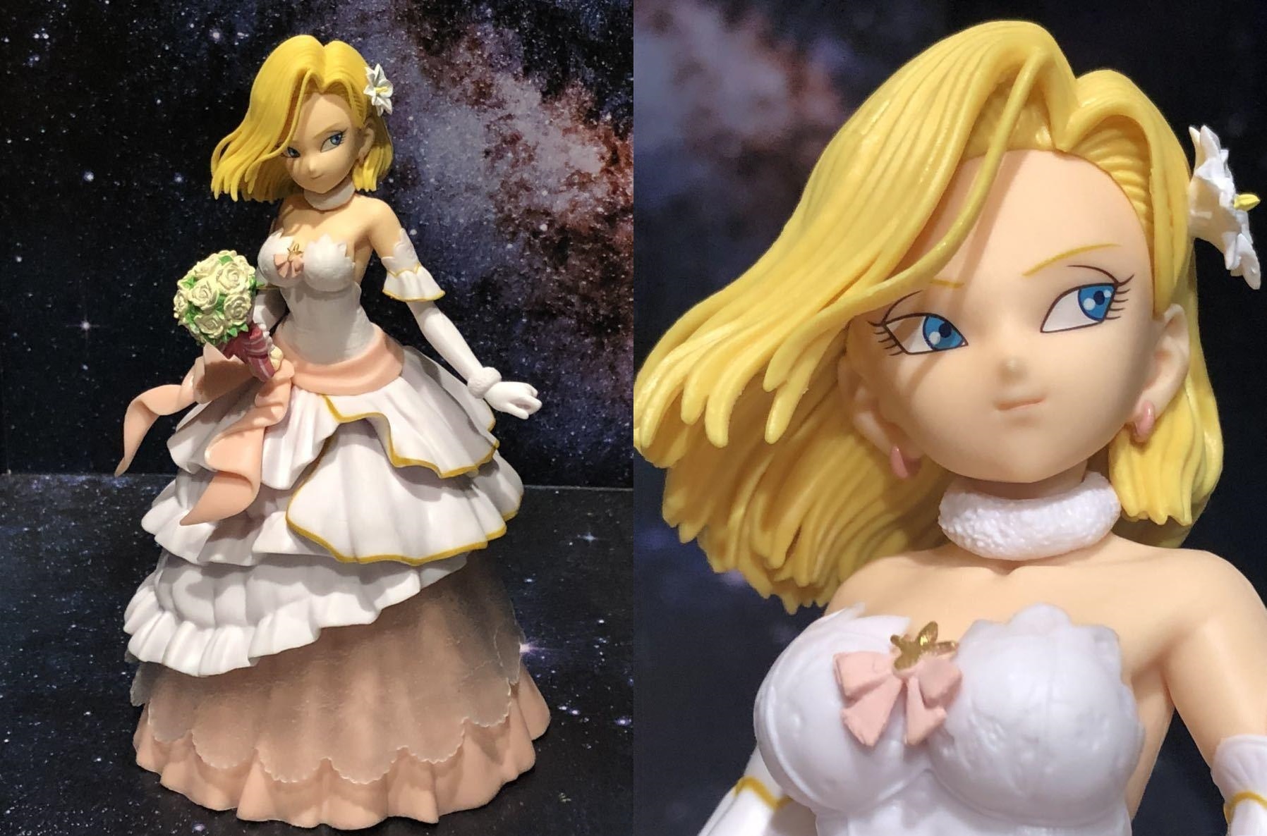 android 18 wedding version