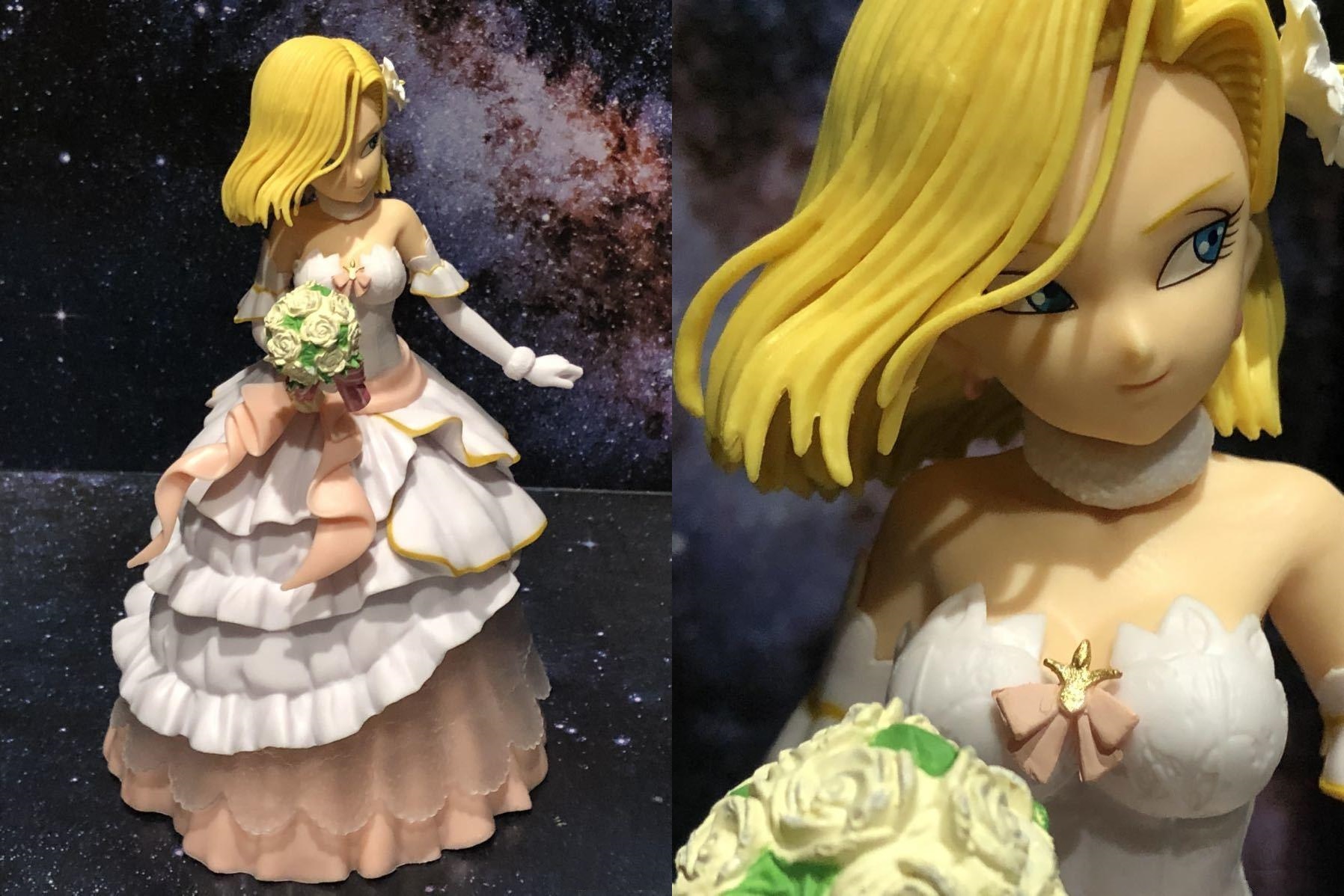 android 18 wedding dress