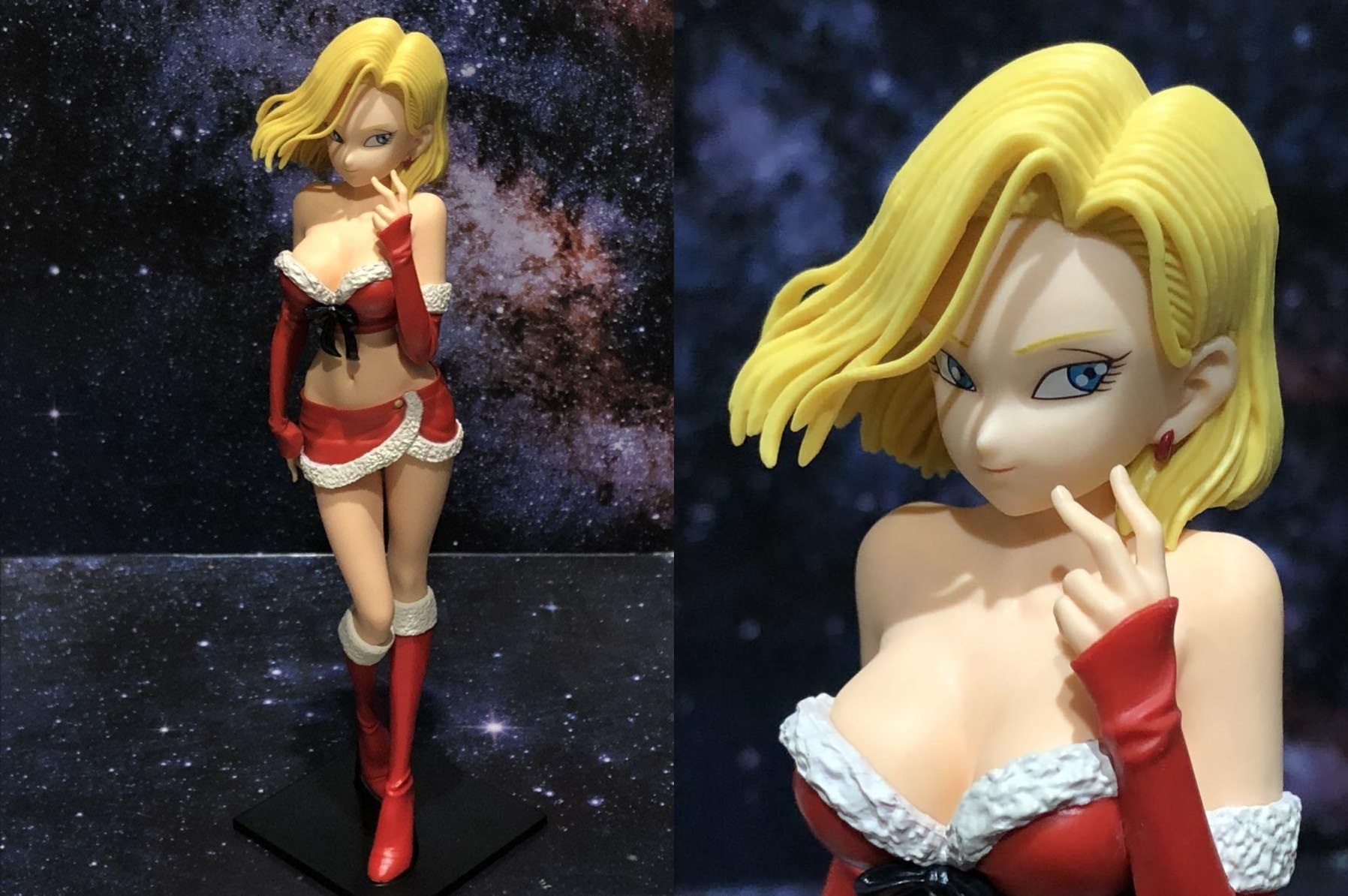 android 18 sexy santa