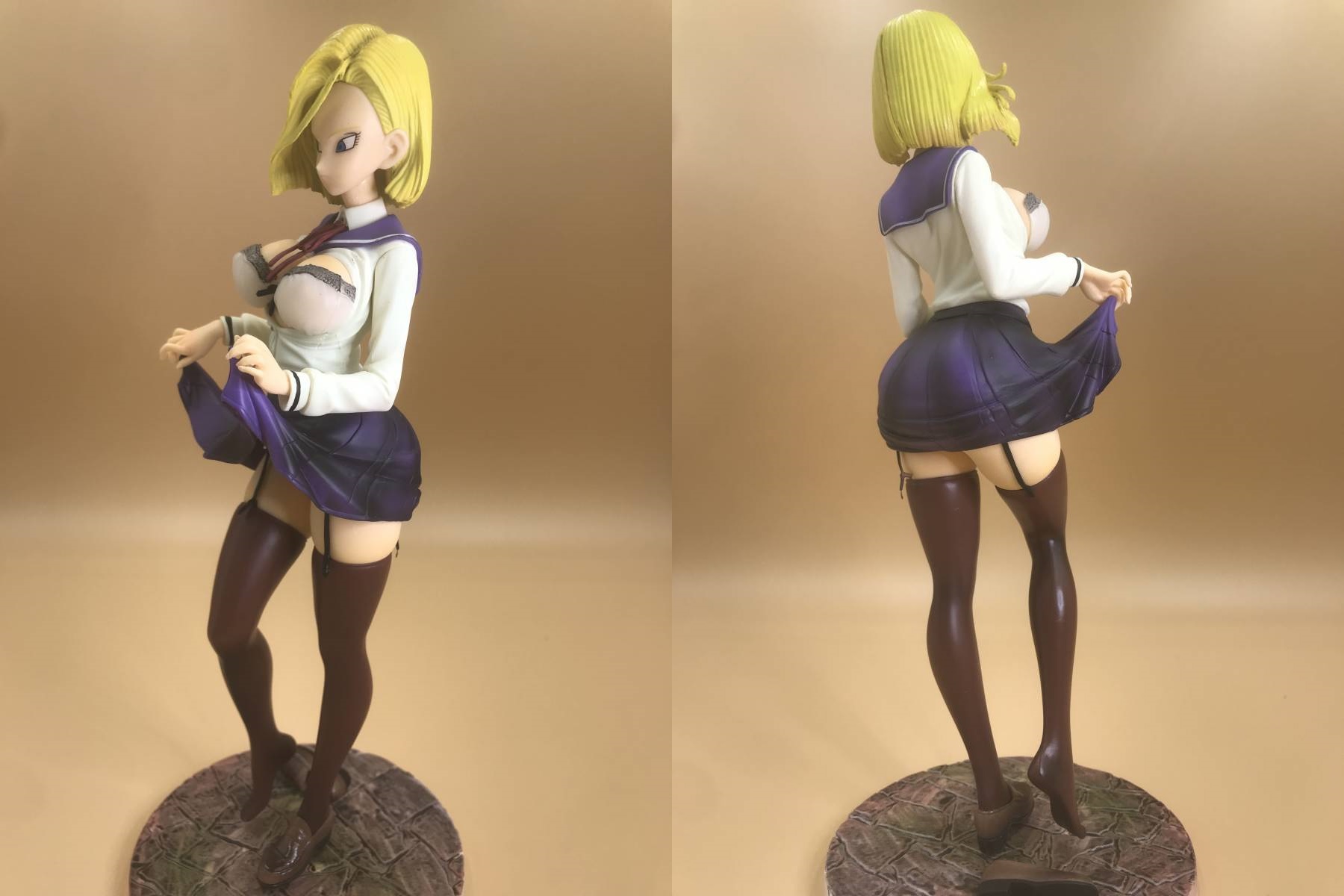 android 18 school uniform