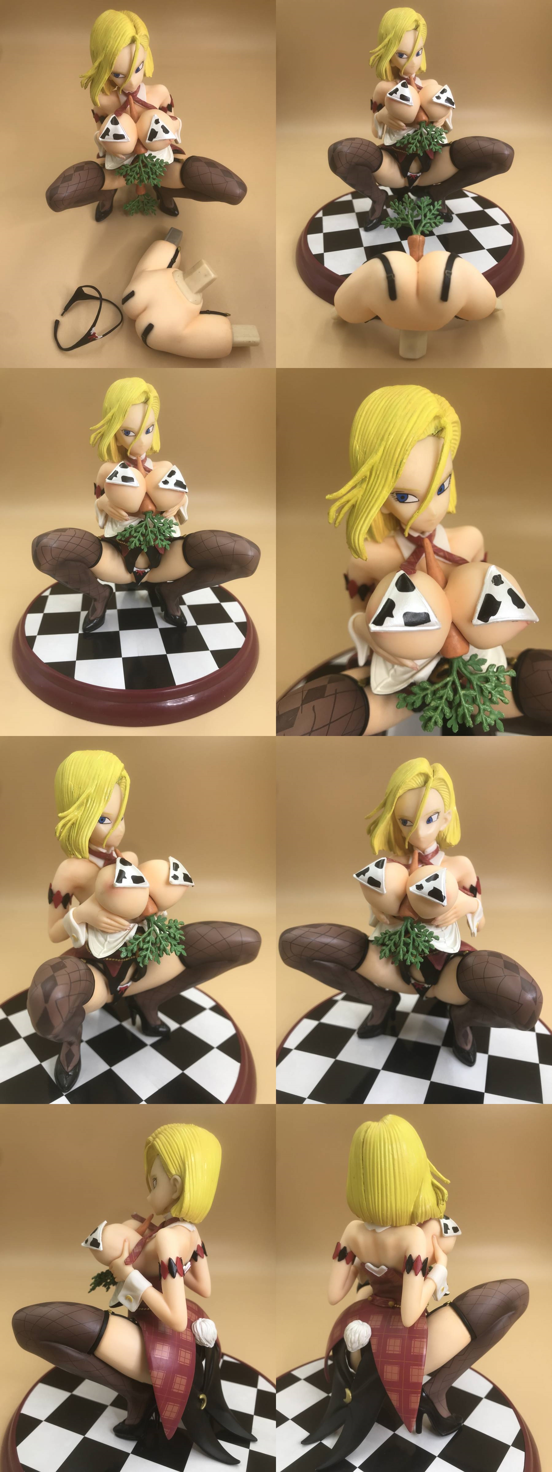 android 18 bunny slave