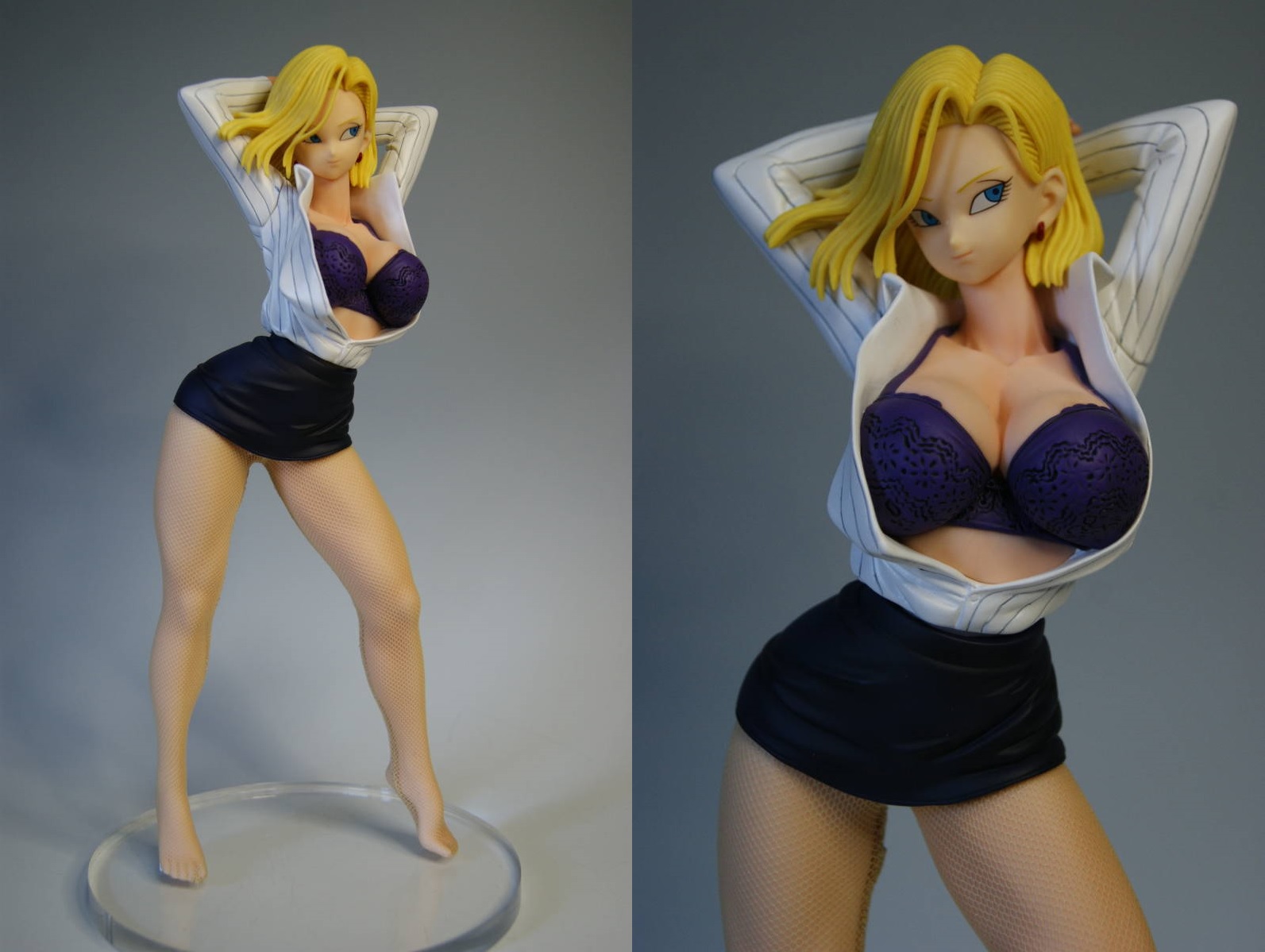 android 18 sexy secretary